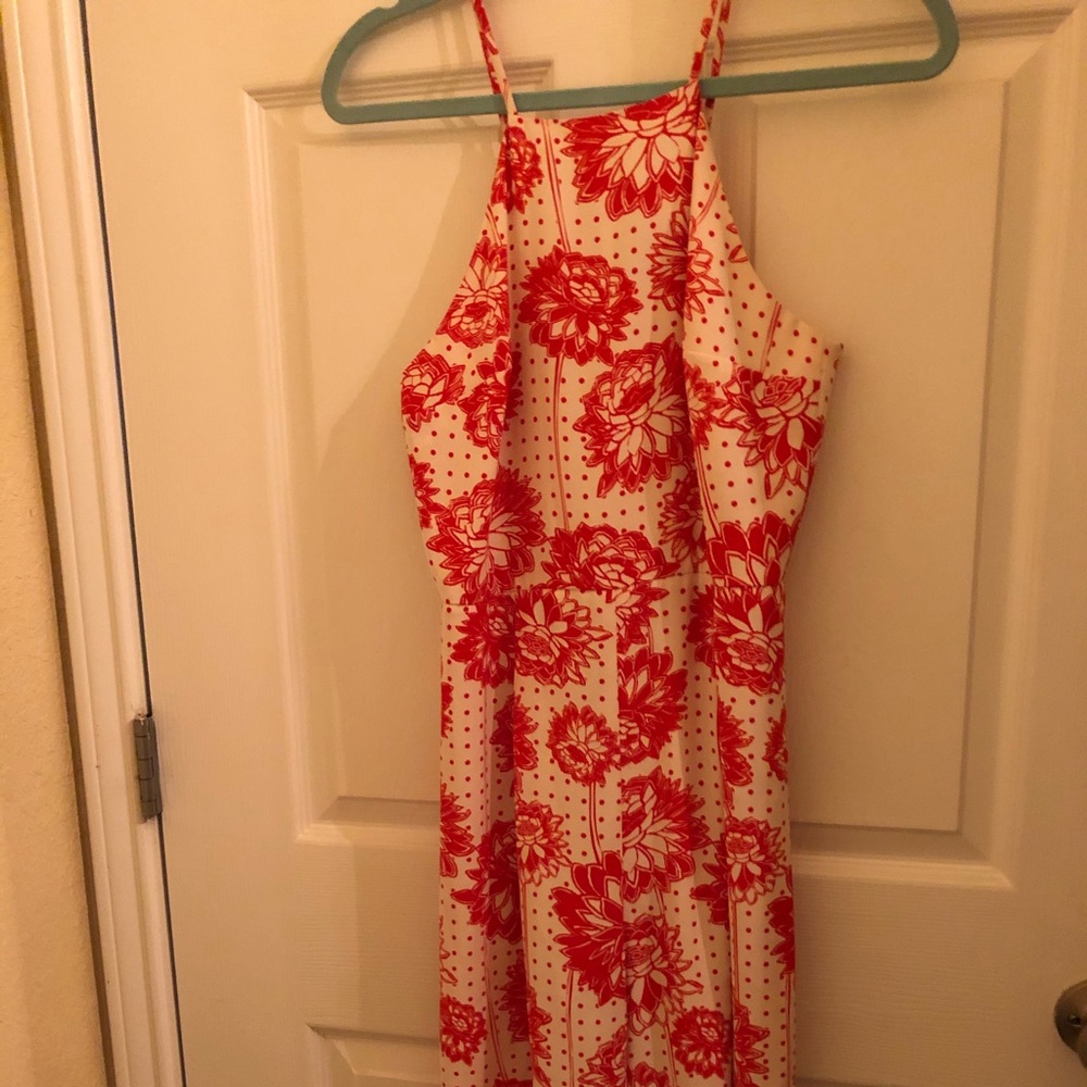 Topshop Floral Romper/Jumpsuit